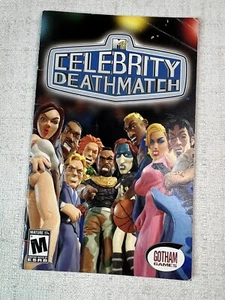 Celebrity Deathmatch PS2 MANUAL ONLY Authentic - Picture 1 of 3