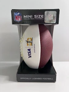 Super Bowl 50 Collectible Ball Mini Size - 2016 NFL - Broncos vs Panthers - Picture 1 of 11