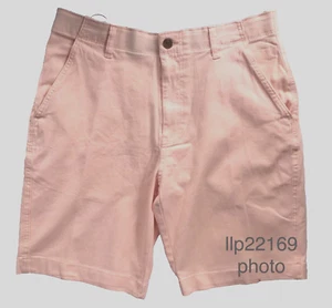 PLUGG CLOTHING Men's Shorts (SIZE 34) Flex Waist Flat Front GOSSAMER PINK New! - Picture 1 of 5