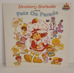 1982 "Strawberry Shortcake Presents Pets On Parade" 33 1/3 RPM 12" LP Record - Bild 1 von 7