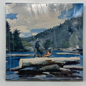 Vintage Winslow Homer HUDSON RIVER-LOGGING 18"x24" 500 Pc. Puzzle Unopened - Picture 1 of 15
