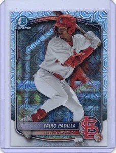 2025 Bowman Chrome - Yairo Padilla BCP-236 Mojo Refractor St. Louis Cardinals - Picture 1 of 2