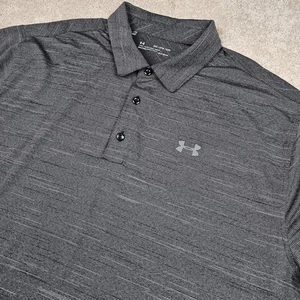 Under Armour Shirt Mens 2XL HeatGear Polo Golf Athletic Performance Loose Fit - Picture 1 of 8