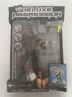 FIGURA JAKK WWE DELUXE AGRESIÓN SERIE 4 BOOGEYMAN Foto 1 de 3