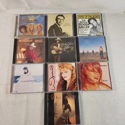 Country 1990s Country Rock Western Honky Tonk 10 CD LOT Discs VG - NM Fast Ship - Image 1 of 4