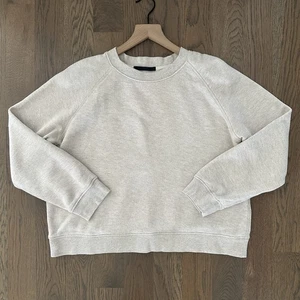 Sudadera Jenni Kayne French Terry Manga Raglán Sábado en Avena Tostado Mediana - Imagen 1 de 8