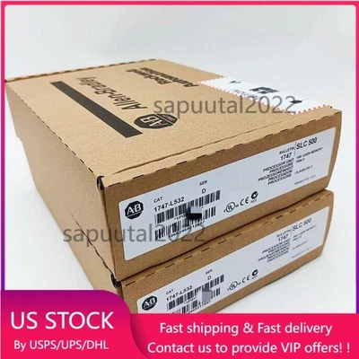 New Allen-Bradley 1747-L532 /D SLC 500 SLC 5/03 CPU Processor Unit AB 1747L532 - Image 1 of 3
