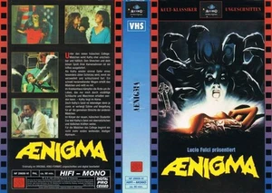 AENIGMA (1987) JARED MARTIN - LARA NASZINSKI - LUCIO FULCI - GERMAN VHS - Picture 1 of 1