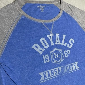 Kansas City Royals Shirt Damen 3XL MLB Baseball Langarm weich wie eine Traube - Bild 1 von 9