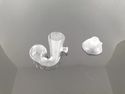 Aquarium Zubehör Co2-Dauertest Langzeittest Glas mit Sauger - Bild 1 von 3