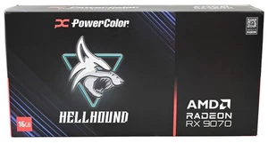 Tarjeta de gráficos de video PowerColor Hellhound Radeon RX 9070 16 GB GDDR6 - Imagen 1 de 8