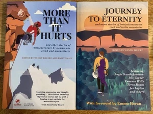 More Than It Hurts & Journey To Eternity Wendy Bruere women climb mountaineering - Picture 1 of 10