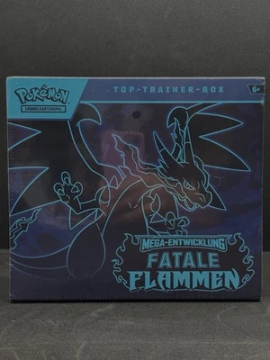 Pokémon - Fatale Flammen - Top Trainer Box - DE - Bild 1 von 4