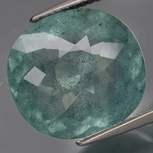 11.30Ct.Ravishing Color&Full Fire! Natural BIG Sky Blue Aquamarine Brazil - Picture 1 of 4