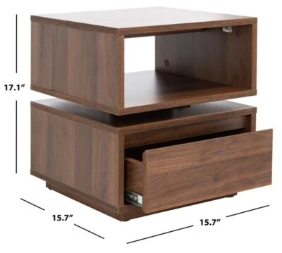 Safavieh AVIA SQUARE ACCENT TABLE, Reduced Price 2172724261 SFV8721A - Image 1 of 4