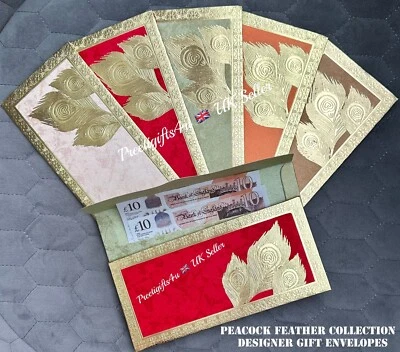 Assorted Designer Envelope Wedding salami Eid shagun Wallet Money Gift Envelopes - Image 1 of 4