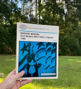 1986 Harley Sportster XLH 883 1100 Service Manual Evolution Liberty pt# 99484-86 - Picture 1 of 7