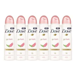 Dove Go Fresh Pomegranate & Lemon Anti-Perspirant Spray, 150 ml (Pack of 6) - Picture 1 of 2