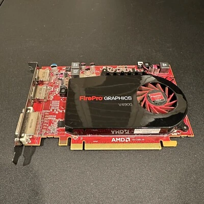 Dell C8MR2 AMD FirePro V4900 1GB GDDR5 Graphics Card 2x DisplayPort 1x DVI - Image 1 of 3