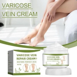 Varicose Veins Cream Blood Circulation Vein Defense Cream Body Leg Care H3X7 - Bild 1 von 12