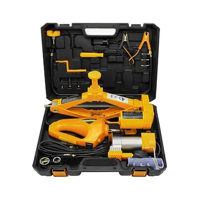 E-HEELP Gato Coche Eléctrico 3 Toneladas 12V Tijera Coche Gato Eléctrico con Impacto Wre... Foto 1 de 4