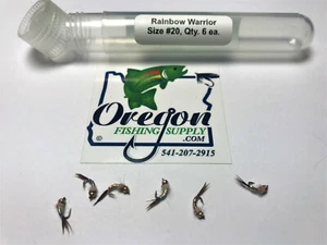 Rainbow Warrior BeadHd #20, ¡Envío GRATIS Todos los artículos adicionales!(Contenedor de 6 moscas) - Imagen 1 de 4