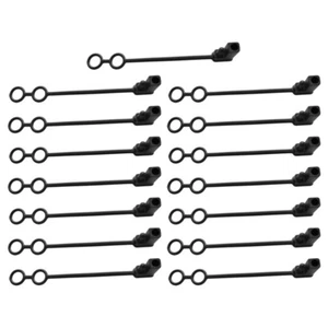 15 Pcs Couvercle Étanche À L'épreuve De Poussière Prise Boucles Bouche - Photo 1/12