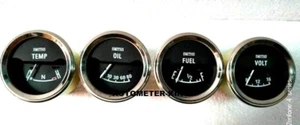 Smiths Replica Electrical Gauges Kit Temp Oil Pressure Fuel Volt Gauge 52 mm - Picture 1 of 4