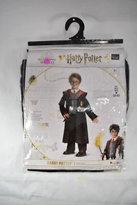 HARRY POTTER HOGWARTS GRYFFINDOR ROBE COSTUME TODDLER SIZE 3T-4T - Picture 1 of 4
