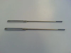 JEU DE 2 TIGES DE COMMANDE PALONNIERS AU POSTE DE FREINAGE JODEL - Imagen 1 de 1