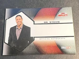 2009 TNA Tristar Impact MISSING AUTOGRAPH BLANK BACK PROOF Dr. Stevie - Picture 1 of 2