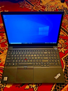 Lenovo ThinkPad E15 15.6in FHD Intel Core i7-10510U 512GB SSD 8GB RAM Win10 Pro - Picture 1 of 8