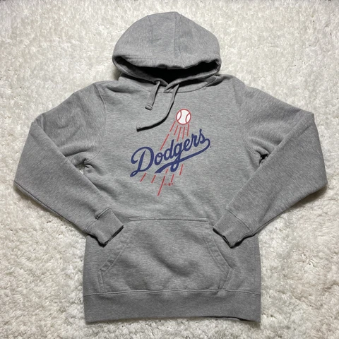 Los Angeles Dodgers Sweater Adult Small Gray Corey Seager MLB Baseball Hoodie Cover