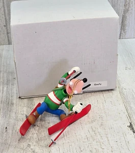 Disney Grolier Goofy Sking Christmas Ornament in Box - Picture 1 of 6