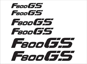 F800 GS Reflective Decal Kit for BMW Motorcycles - Picture 1 of 3