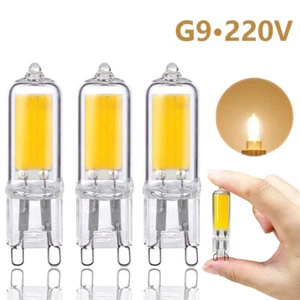 1X 5X 10X G9 LED Bulb 7W Glass Bulbs Halogenlampe 3000K Warm White 3000K 220V - Picture 1 of 2