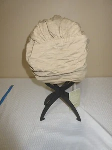 NWT Cardani Headwear Headcover Sophisticate Turban-French Beige - Picture 1 of 4