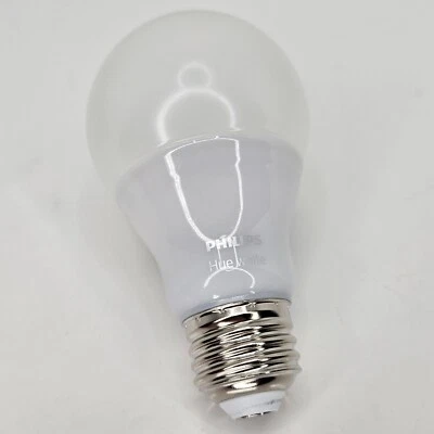 Philips Hue White A19 Single LED 9.5W 840 Lumens E26 60W Equivalent Excellent - Image 1 of 4