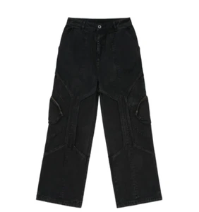 Hypland x Gundam Flight Panel Cargo Hose Vintage Schwarz Größe 34x32 - Bild 1 von 7