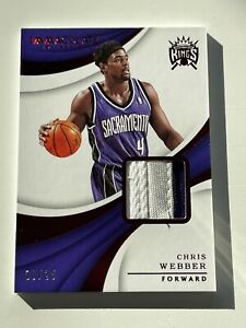 2017-18 Immaculate Collection /25 Patch Chris Webber Sacramento Kings M-CWB