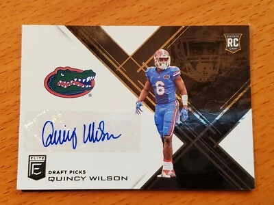 2017 Elite Draft Auto #226 Quincy Wilson Florida Colts Rookie - Image 1 of 2