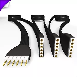 BLACK Parallel Cable for Philips Hue Lightstrip Plus V3 Splitter 3,4,5+ way - Picture 1 of 10