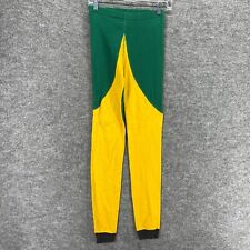 Hanna Andersson Pajama Pants Boys Green Yellow 14 Cotton