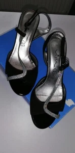 Vista schwarz silberner Sandalette Gr. 37 - Bild 1 von 4