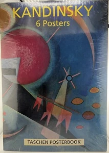 Neu versiegelt Kandinsky Posterbook Taschen 6 Poster + Buchkunstwerk 17”x12” Rarität - Bild 1 von 8