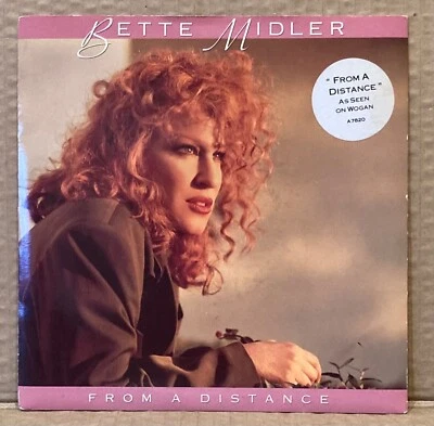 Bette Midler - From a Distance - 7” Single - Ex /ex - B 3 - Image 1 of 4