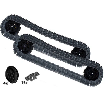 FIT FOR LEGO 76x LEGO Treads Technic Track Link + Wheels Mindstorm EV3 tractor tank X-LARGE