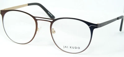 JAI KUDO JK LONDON JK062 C3 GAFAS DE BRONCE MARCO DE METAL 48-20-140mm Foto 1 de 4