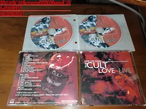 The Cult / Love Live Coast JAPAN 2CD ORG A XIAN - Picture 1 of 1