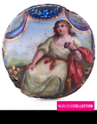 ANTIQUE END OF 18th C. FRENCH MINIATURE ON PORCELAIN/ENAMEL "DEATH OF CLEOPATRA"
